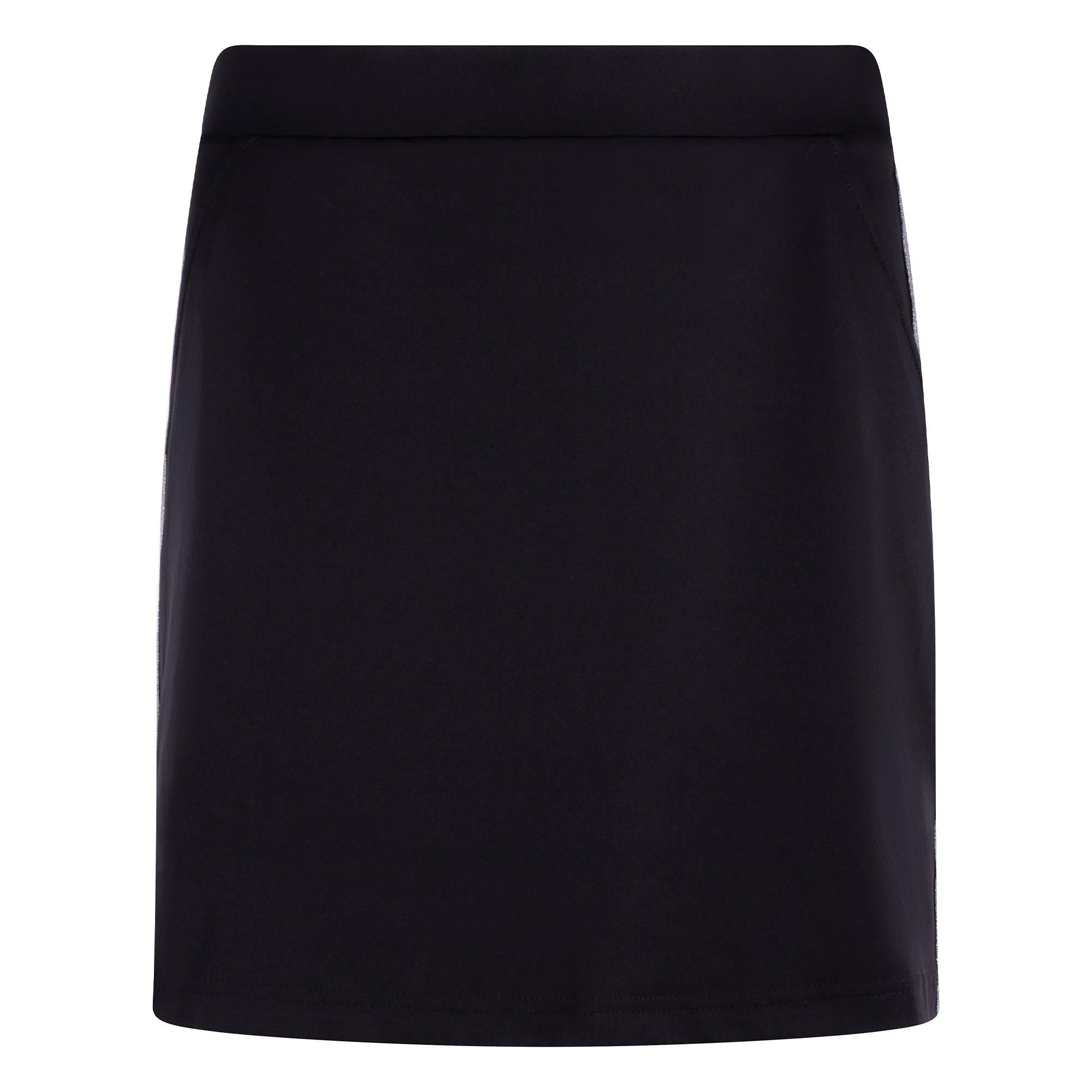 Daily Sports Track Ladies Golf Skort Black 45CM